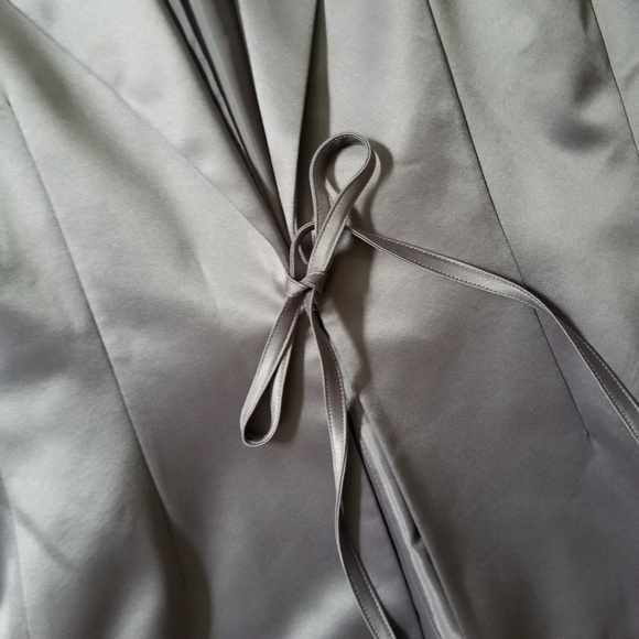 Prague 90's Style Dressy Blazer Silver 12 - Picture 3 of 8